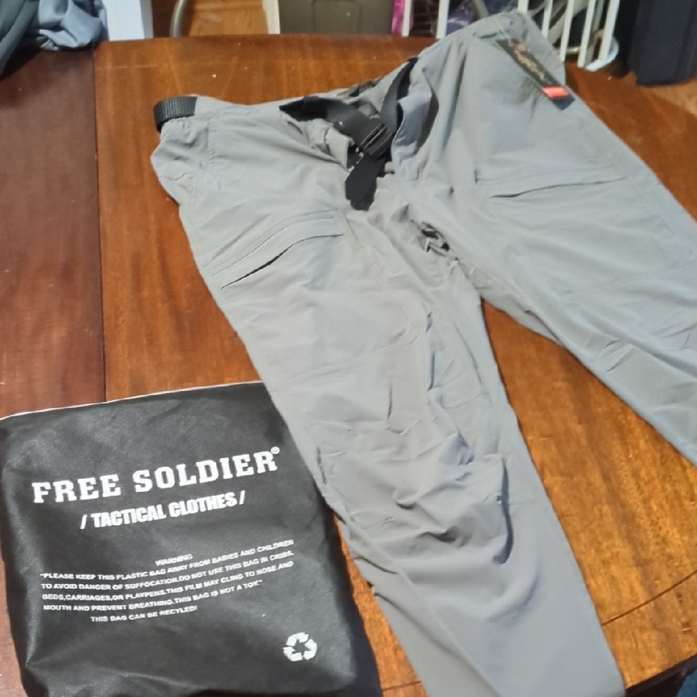 Men's Cargo Pants - Gray